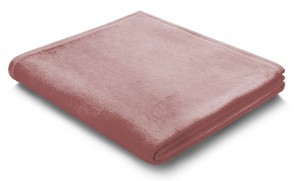 Плед 150х200 Biederlack Pure cotton rosenholz