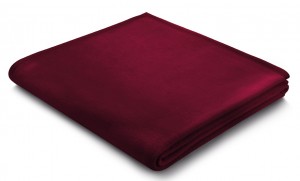 Плед 150х200 Biederlack Pure cotton brombeer