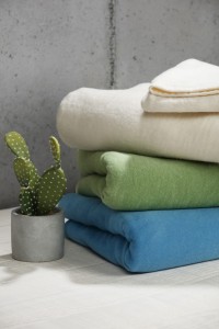 Плед 220х240 Biederlack Uno cotton silber