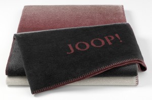 Плед 150х200 Biederlack JOOP! Ombre rouge-sand