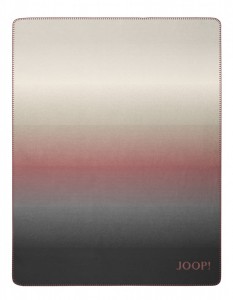 Плед 150х200 Biederlack JOOP! Ombre rouge-sand