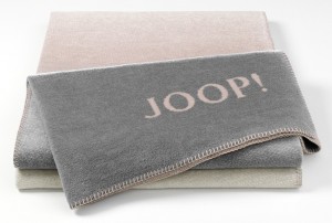 Плед 150х200 Biederlack JOOP! Ombre rose-natur