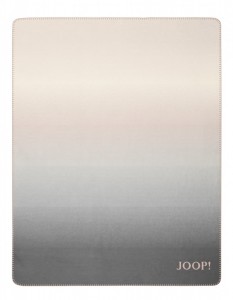 Плед 150х200 Biederlack JOOP! Ombre rose-natur
