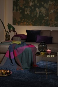 Плед 130х170 Biederlack Dark velvet variation