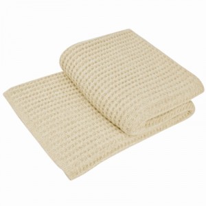 Плед 130х180 Hamam Dimension waffle ivory слоновая кость