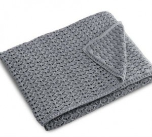Плед 130х180 Hamam Sultan darkgrey темно-серый