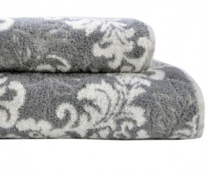 Полотенце махровое 50х100 Hamam Rumelia stone серый