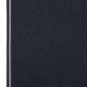 Полотенце махровое 50х100 Hamam Qashmare Contrast navy/vapour синий/дым
