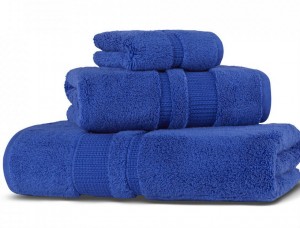Полотенце махровое 30х40 Hamam Pera royal blue ультрамарин