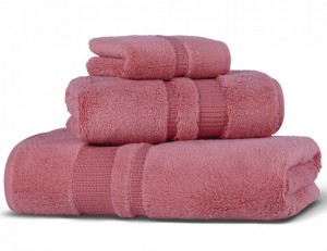 Полотенце махровое 100х150 Hamam Pera candy pink пион