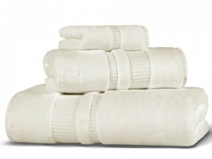 Полотенце махровое 70х140 Hamam Pera ivory слоновая кость