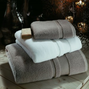 Полотенце махровое 30х40 Hamam Pera flax льняной