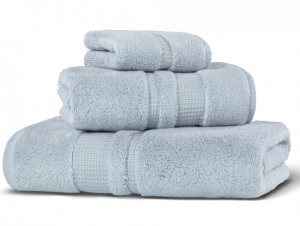Полотенце махровое 100х150 Hamam Pera blue голубой