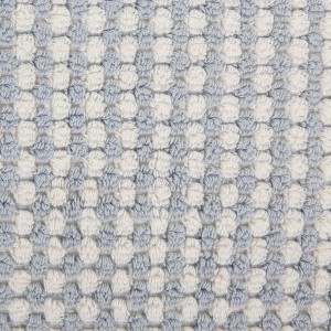 Полотенце махровое 50х100 Hamam Payas oyster/blue слоновая кость/голубой