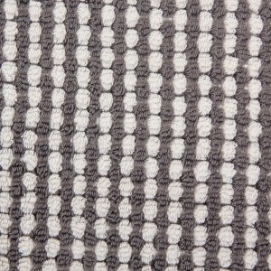 Полотенце махровое 70х140 Hamam Payas oyster/dark grey слоновая кость/серый