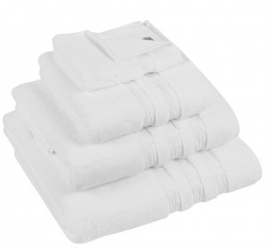 Полотенце махровое 100х150 Hamam Nova white белый
