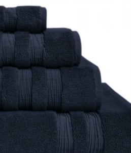 Полотенце махровое 50х100 Hamam Nova midnight blue темно-синий