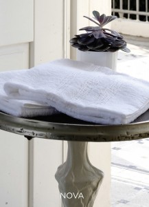 Полотенце махровое 30х40 Hamam Nova lime салатовый