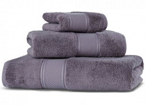 Полотенце махровое 70х140 Hamam Mineral wisteria темно-сиреневый