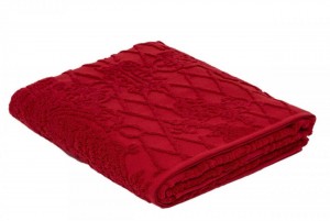 Итальянское полотенце 100x150 La Perla Vermeer красное