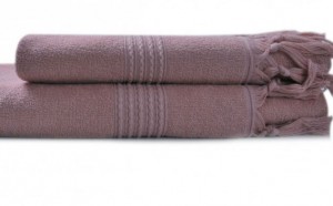 Полотенце махровое 100х150 Hamam Meyzer Tassels lavender лаванда