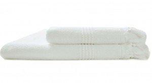 Полотенце махровое 50х100 Hamam Meyzer Tassels white белый