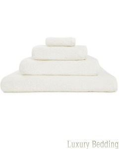 Полотенце махровое 50х100 Hamam Glam white белый