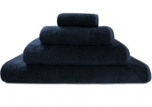 Полотенце махровое 30х40 Hamam Glam steel blue темно-синий