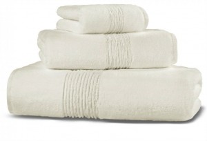 Полотенце махровое 100х150 Hamam Galata Organic ivory слоновая кость