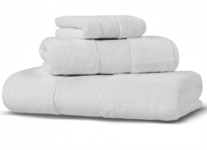 Полотенце махровое 50х100 Hamam Ash white белый