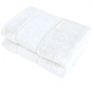 Полотенце махровое 30х40 Hamam Ash white белый