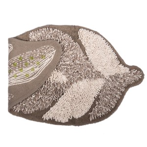 Коврик для ванной 55x110 PHP Home Philosophy Leaf  tortora коричневый