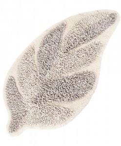 Коврик для ванной 55x110 PHP Home Philosophy Leaf avorio светло бежевый Коврик для ванной 55x110 PHP Home Philosophy Leaf avorio светло бежевый
