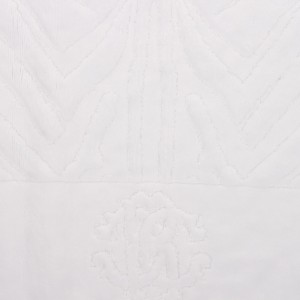 Коврик для ванной 65x118 Roberto Cavalli Zebrona 012 bianco белый