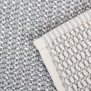 Коврик для ванной 50x80 Hamam Payas oyster/blue (слоновая кость/голубой)