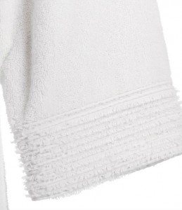 Халат махровый Hamam Galata Organic Contrast white белый
