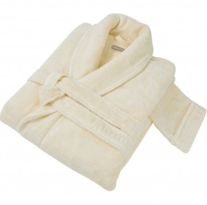 Халат махровый Hamam Pera ivory слоновая кость