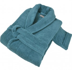 Халат махровый Hamam Pera teal эгейский изумруд