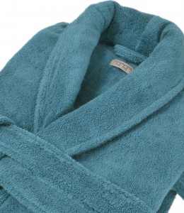 Халат махровый Hamam Pera teal эгейский изумруд