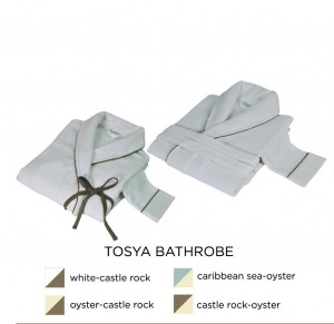 Халат женский Hamam Tosya голубой