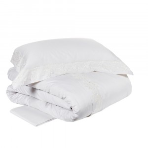 Постельное белье 2 спальное евро La Perla Icon bianco