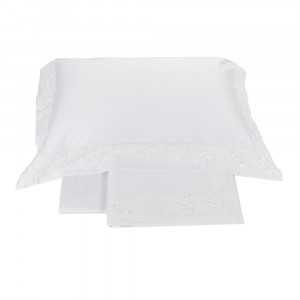 Постельное белье 2 спальное евро La Perla Icon bianco