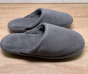Домашние тапочки закрытые Olympia dark grey (темно-серый) от Hamam