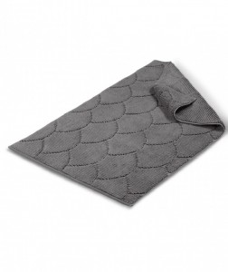 Коврик для ванной Oyster dark grey (темно серый) 60х95 см от Hamam Коврик для ванной Oyster dark grey (темно серый) 60х95 см от Hamam
