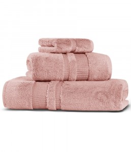 Полотенце махровое 100х150 Hamam Pera misty rose (пыльно-розовый)