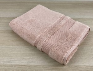 Полотенце махровое 70х140 Hamam Pera misty rose (пыльно-розовый)