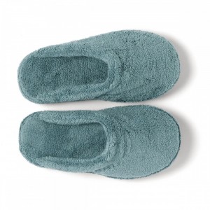 Домашние тапочки закрытые Hamam Pera teal (эгейский изумруд)