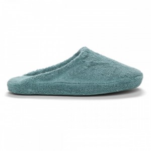 Домашние тапочки закрытые Hamam Pera teal (эгейский изумруд)