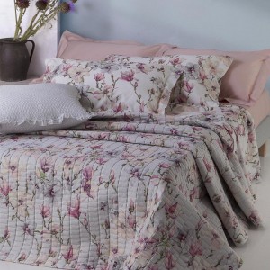 Постельное белье ELEGANT FLOWERS белое Семейное от Mirabello
