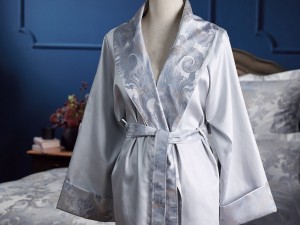 Халат сатиновый Curt Bauer Louis XIV 1098 (konigsblau) синий